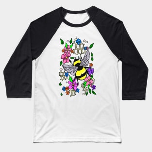 Bumble Bee Love Baseball T-Shirt